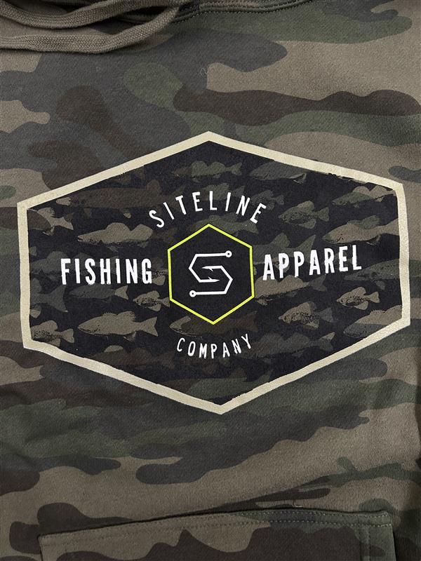 Siteline Fishing Co. Camo Hoodie