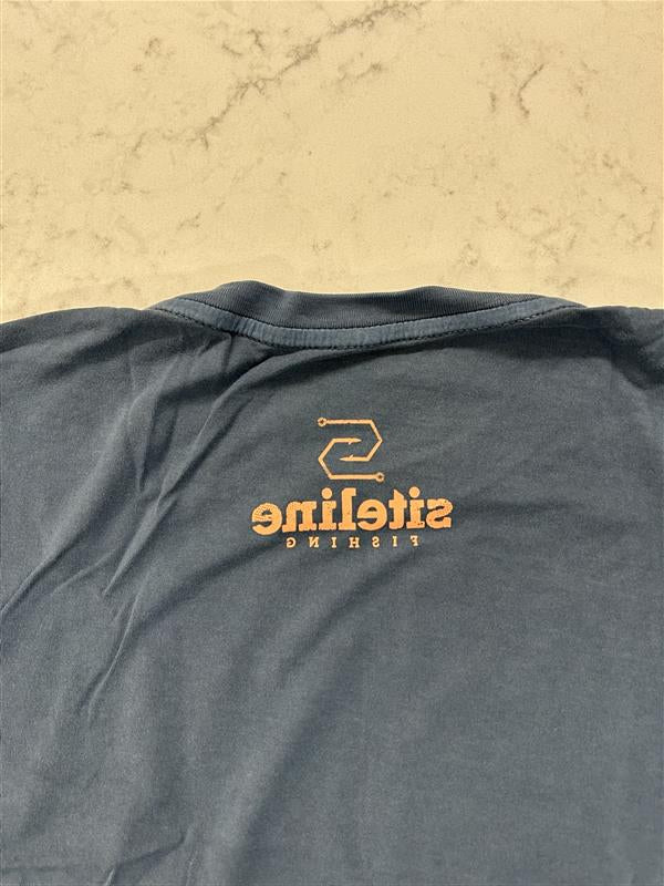 Siteline Fishing Co. Long Sleeve Blue
