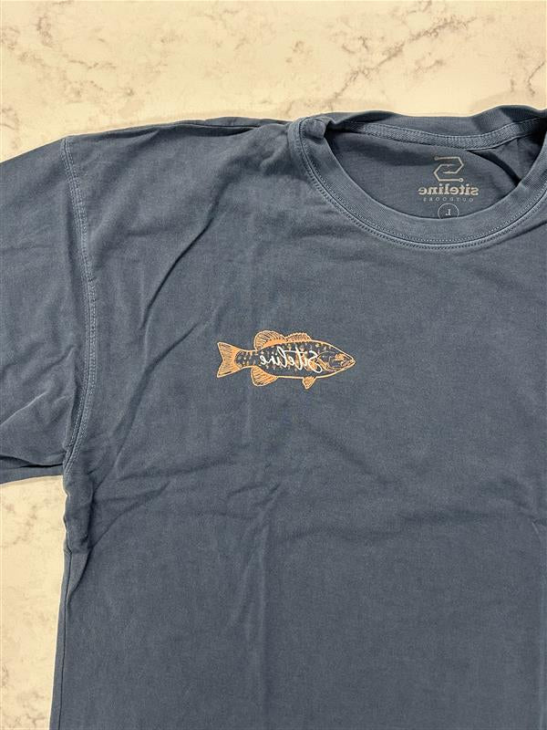 Siteline Fishing Co. Long Sleeve Blue