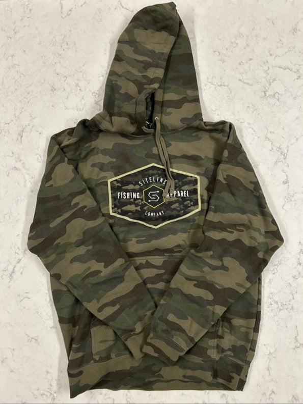Siteline Fishing Co. Camo Hoodie
