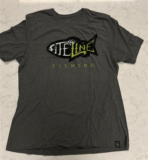Siteline Fishing Co. Grey Double Sided