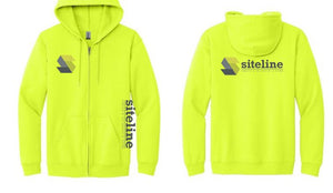 Hi-Vis Siteline Full-Zip  Hoodie